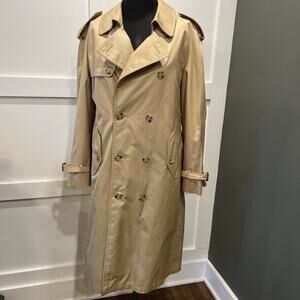Coburn Square Women’s Trench Coat Ran Removable Liner 40 Regular (medium)